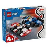 Nessiworld 60464 Lego City F1 Williams Racing and Haas F1 Race Cars 92 pieces +4 years old