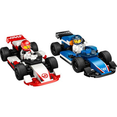 Nessiworld 60464 Lego City F1 Williams Racing and Haas F1 Race Cars 92 pieces +4 years old