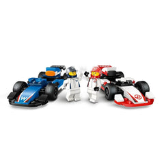 Nessiworld 60464 Lego City F1 Williams Racing and Haas F1 Race Cars 92 pieces +4 years old