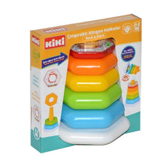 Nessiworld AE-1510 Kiki, Hexagon Anklets with Rattles / 0-3 years old