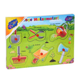 Nessiworld Wooden Handle Garden Supplies Puzzle