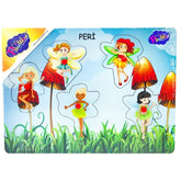 Nessiworld Wooden Handle Fairy Girl Puzzle