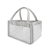 Nessiworld Nessiworld BabyJem Felt Mother Baby Care Bag 772 Gray Flower