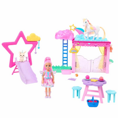 Nessiworld Barbie a Touch of Magic Chelsea and Pegasus Play Set HNT67