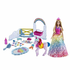 Nessiworld Barbie Dreamtopia Doll and Unicorn GTG01