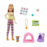 Nessiworld Barbie's Sisters Go Camping Playset HDF69