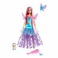 Nessiworld Barbie Magic Touch Fairytale Dress Doll HLC31