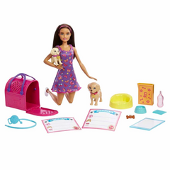 Nessiworld Barbie and Puppies Playset HKD86