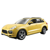 Nessiworld Bburago 1:24 Porsche Cayenne Turbo Plus Yellow Model Car