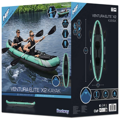 Nessiworld Bestway Hydro Force Ventura Elite X2 Kayak Inflatable Boat 65052