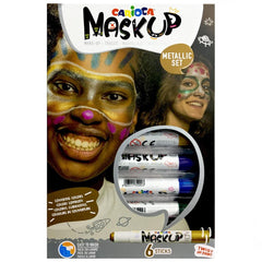Nessiworld Carioca 6 Gr. 6 Color Metallic Face Paint 43155