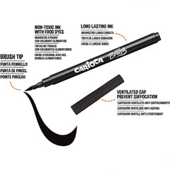 Nessiworld Carioca Felt Paint Super Brush Brush Tip 10 pcs 42937