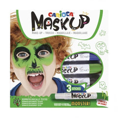 Nessiworld Carioca Mask Up Face Paint 3 Color Monster