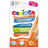 Nessiworld Carioca Temperello Stick Poster Coloring Pen Highlighter 6-Pack 42675