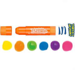 Nessiworld Carioca Temperello Stick Poster Coloring Pen Highlighter 6-Pack 42675