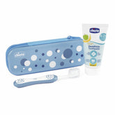 Nessiworld Chicco Toothbrush Set 6+ Months Blue