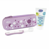 Nessiworld Chicco Toothbrush Set 6+ Months Lilac