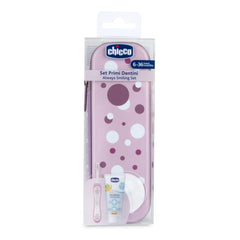 Nessiworld Chicco Toothbrush Set 6+ Months Lilac