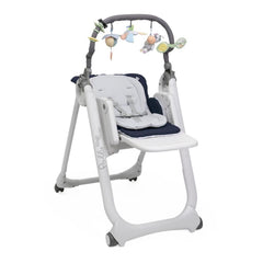 Nessiworld Chicco Polly Magic Relax High Chair Blue Passion