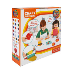 Nessiworld Crafy Super Burger Set de pâte à modeler 200 gr. 12 pièces