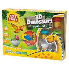 Nessiworld Grandfather 3D Dinosaur Play Dough Set