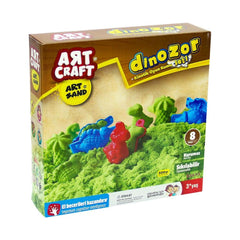 Nessiworld Dede Art Craft Dinosaur Kinetic Sand Set 500gr