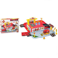 Nessiworld Grandfather Firefighter Garage Set