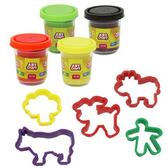 Nessiworld Grandfather Play Dough Set Animals