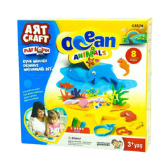 Nessiworld Grandfather Play Dough Ocean Animals Set