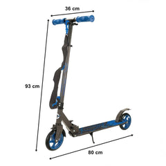 Nessiworld Evo Flexi 2 Wheel Scooter Blue