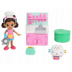 Nessiworld Gabby's Poppenhuis Figured Kitchen Set 6066483
