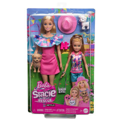 NessiWorld HRM09 Coffret deux sœurs Barbie et Stacie - Barbie et Stacie à la rescousse