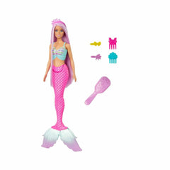 NessiWorld HRR00 Barbie Long Haired Gorgeous Mermaid
