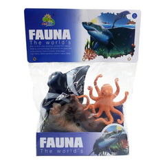 Nessiworld HY7-006D PVC Sea Animals 4 Pieces -Kidmar Toys