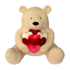 Nessiworld Hearted Arne Bear 92 cm Plush