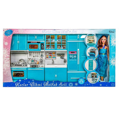 Nessiworld Frozen Baby and 4-Piece Kitchen Set