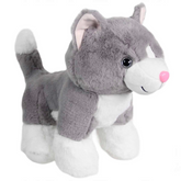 Nessiworld Cat Plush Gray 36 cm