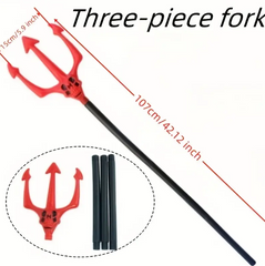 Nessiworld Red Color Halloween Halloween Fork 107 cm