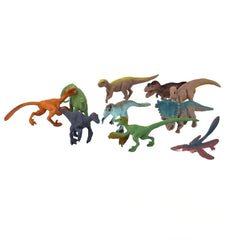 Nessiworld KL3-012A B PVC Small Dinosaurs 10 Pieces - Kidmar Toys