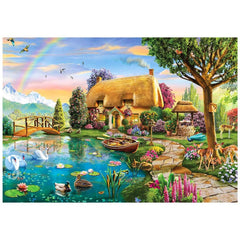 Nessiworld KS Lakeside Cottage 2000 Piece Puzzle