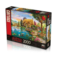 Nessiworld KS Lakeside Cottage 2000 Piece Puzzle