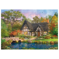 Nessiworld KS The Stoney Bridge Cottage 2000 Piece Puzzle