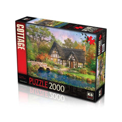 Nessiworld KS The Stoney Bridge Cottage 2000 Piece Puzzle