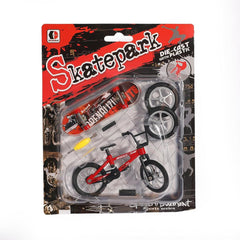 Nessiworld KZL-1811-2 Ensemble de jeu de vélo de skateboard Cartel - Kızılkaya