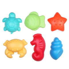 Nessiworld LC Lets Be Child Sea Animals 6 Piece Sand Mold