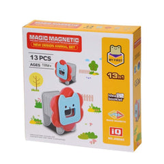 Nessiworld Magnetic Lion Block Set 13 Pieces