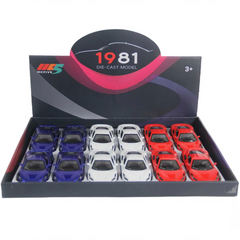 Nessiworld Metal Çek Bırak Spor Araba 6636-68