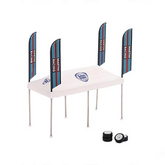 Nessiworld Mini GT 1:64 Martini Racing Paddock Service Tent Set