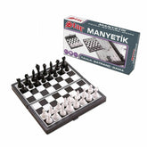 Nessiworld Nessiworld 1050170 Magnetic Chess-Backgammon 2 in 1 -Starokey