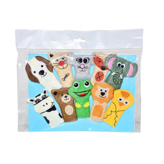 Nessiworld Nessiworld AND-5086 Animals Finger Puppet Set of 10